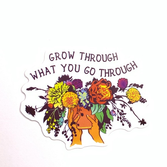 Grow Vinyl Sticker - Picture 1 of 2